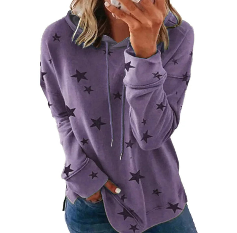 Fresco y casual Sudadera con capucha