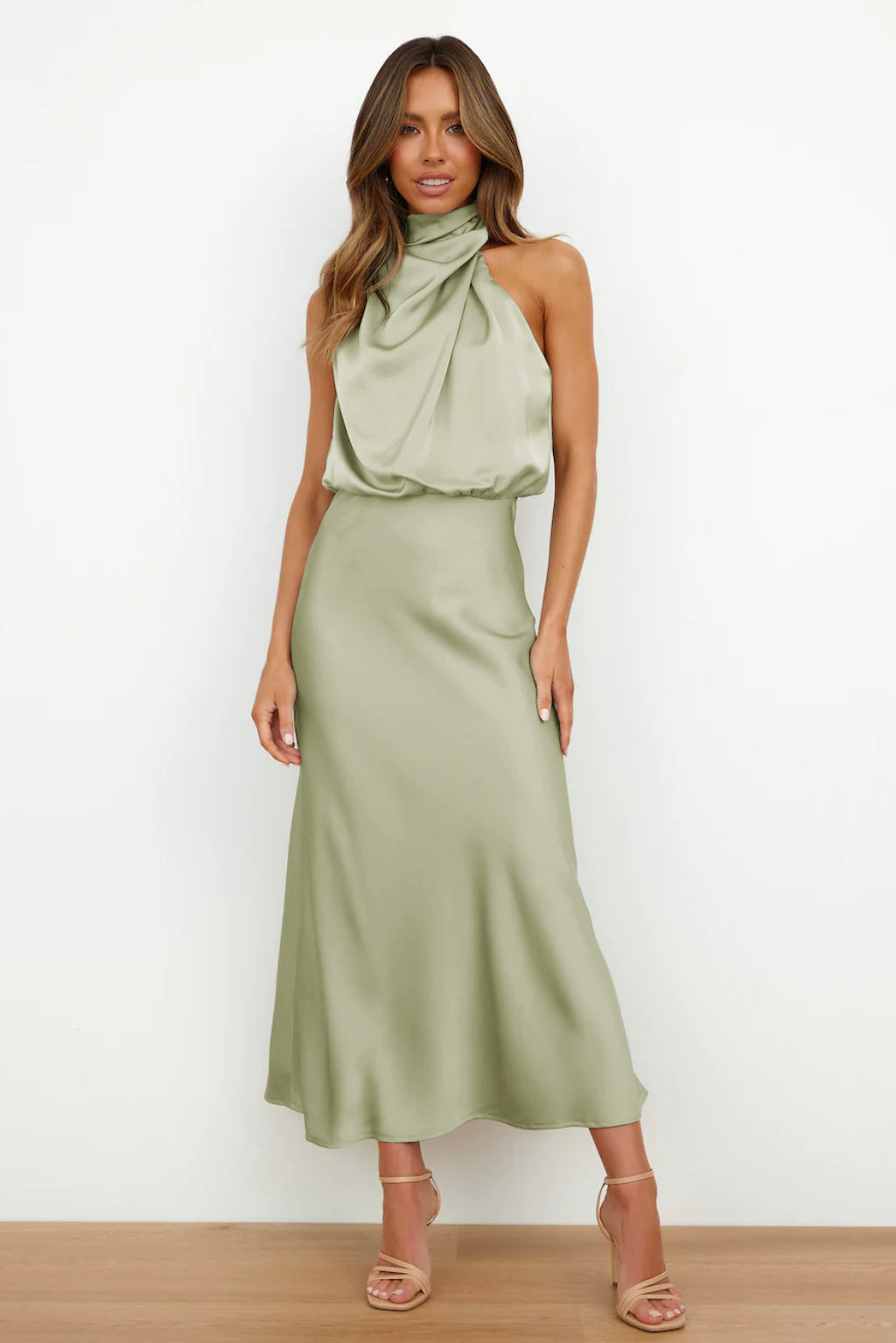 KL | Vestido de satén