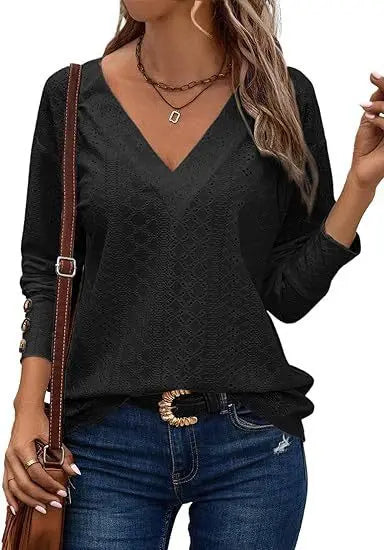 Fresco y femenino Camisa