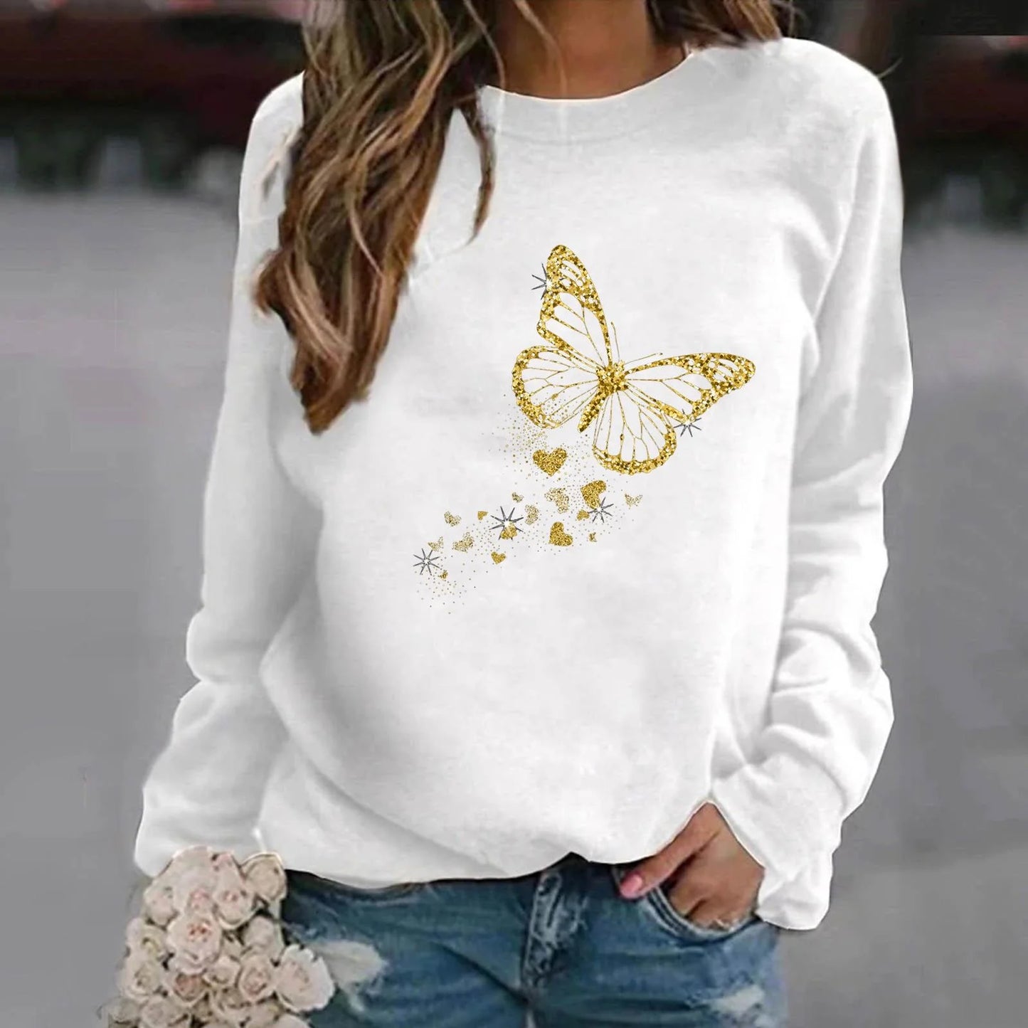 Fresco y femenino Camisa