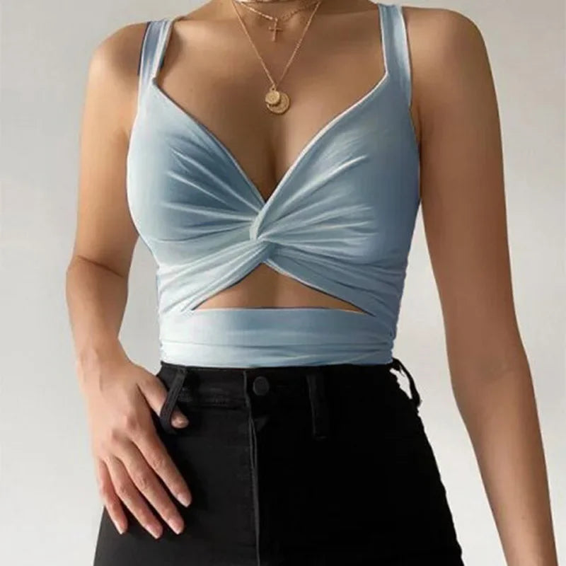 Fresco y casual Camiseta sin mangas