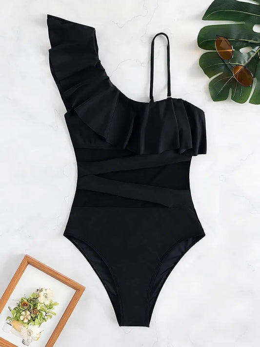 Finely Styled Monokini With a Classic Look