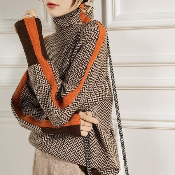 Suéter de estilo vintage atemporal