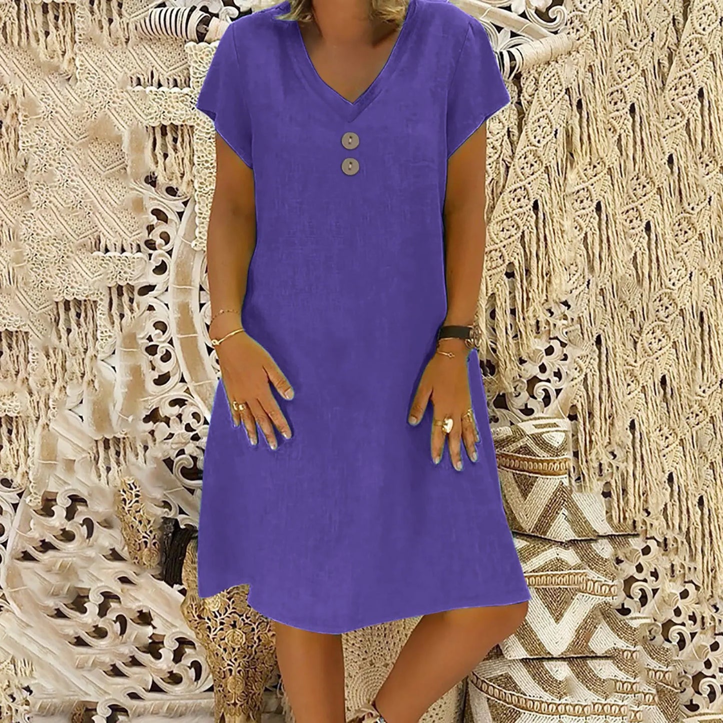 Lujoso y elegante Vestido