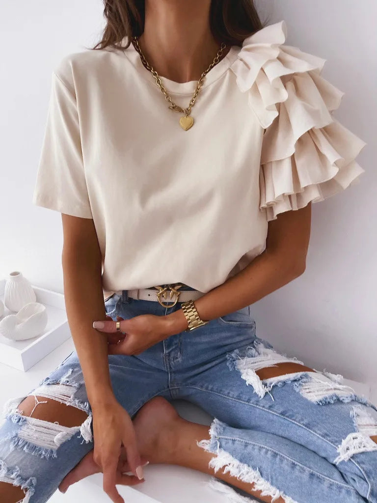 Refinado y radiante Camisa
