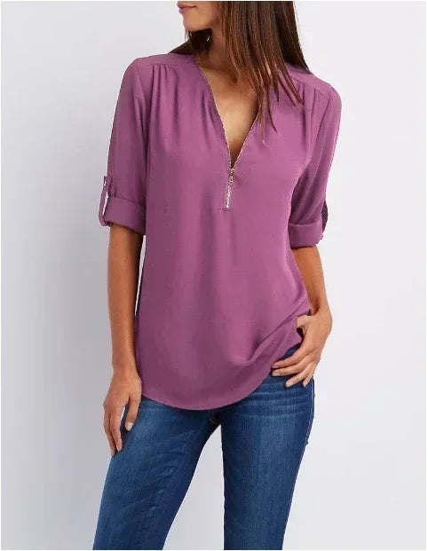 Suave y sofisticado Camisa