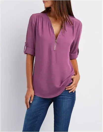 Suave y sofisticado Camisa