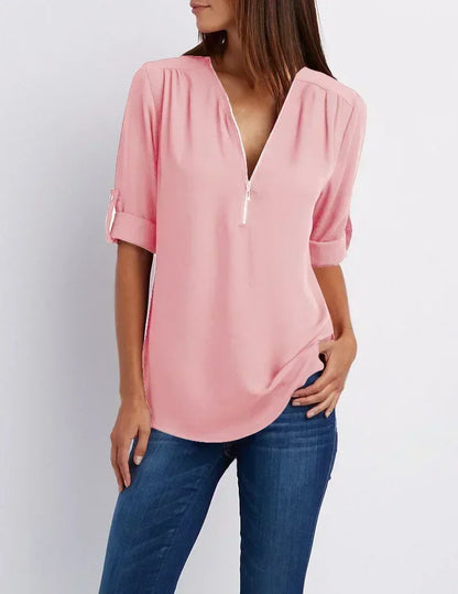 Suave y sofisticado Camisa
