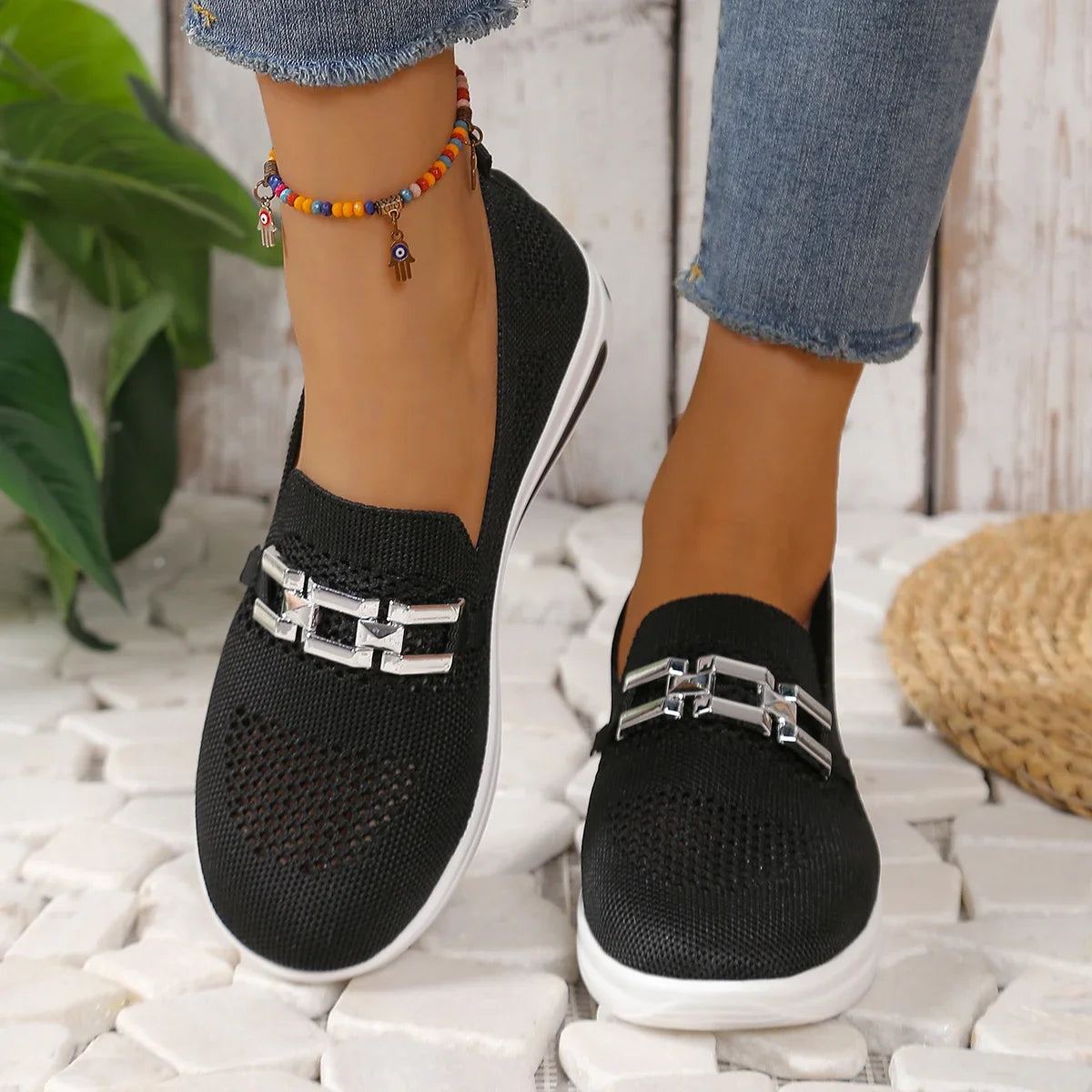 Ortopédico Zapatillas elegante y de apoyo