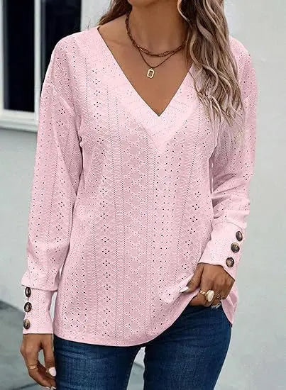 Fresco y femenino Camisa