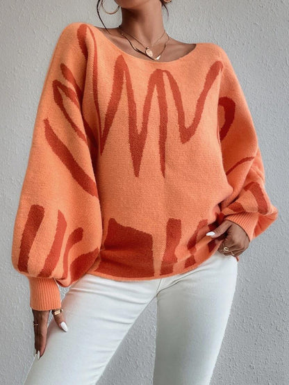 Suéter de inspiración vintage