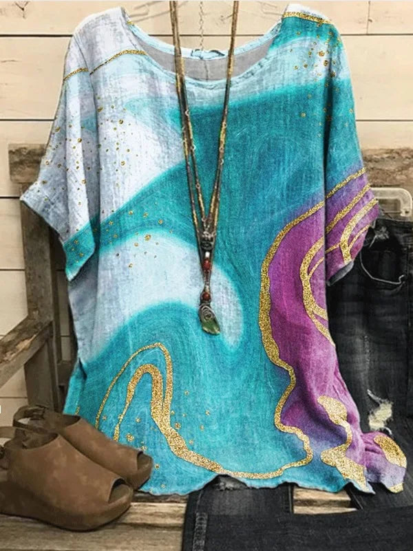 Refinado y radiante Camisa
