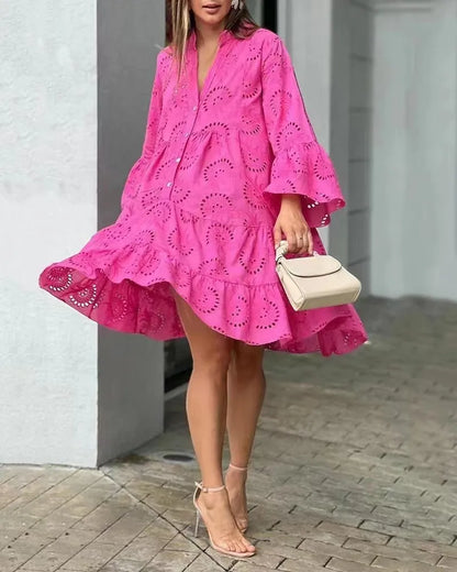 Fresco y femenino Vestido
