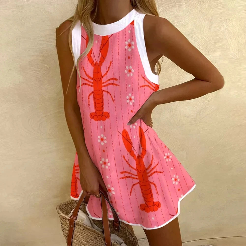 Fresco y casual Vestido