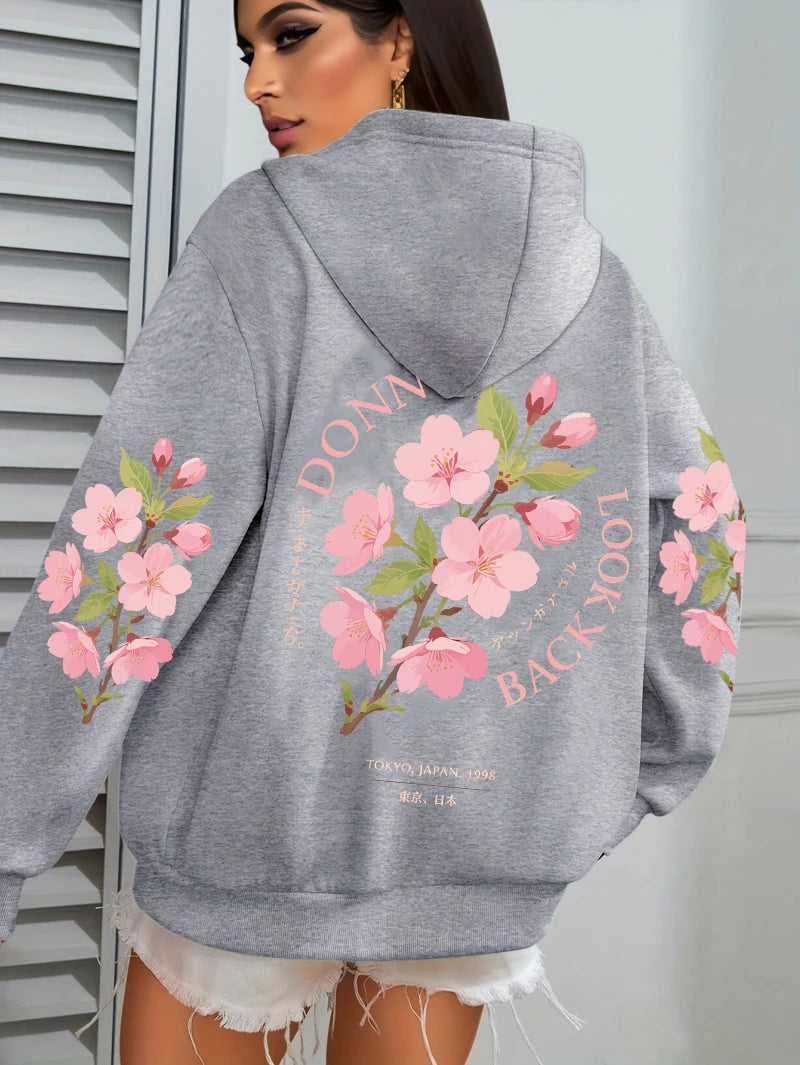 Sutil y elegante Sudadera con capucha