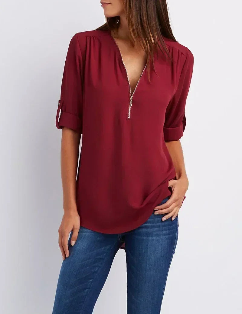Suave y sofisticado Camisa