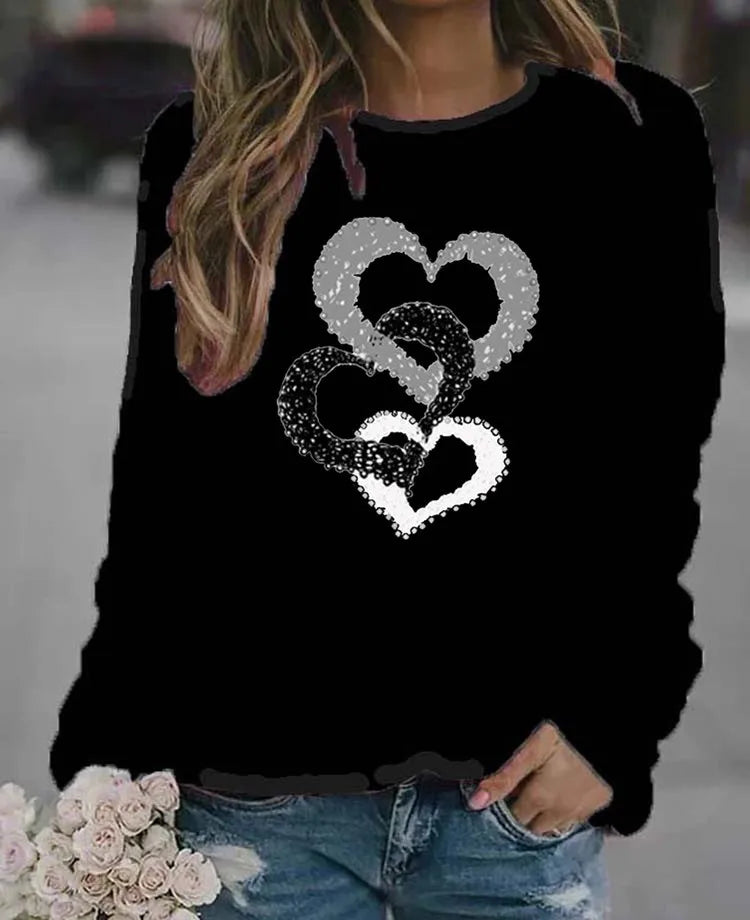 Sutil y elegante Sudadera con capucha