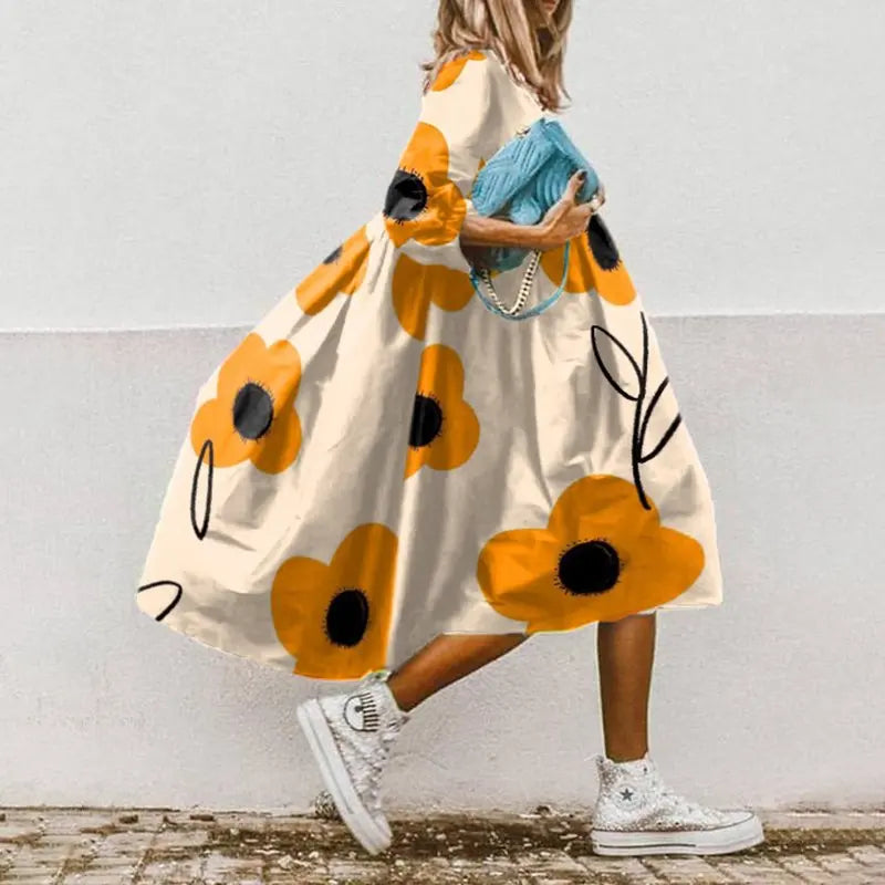 Fresco y casual Vestido