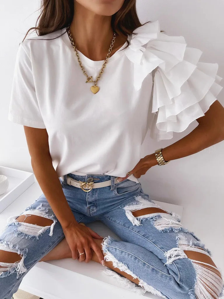 Refinado y radiante Camisa
