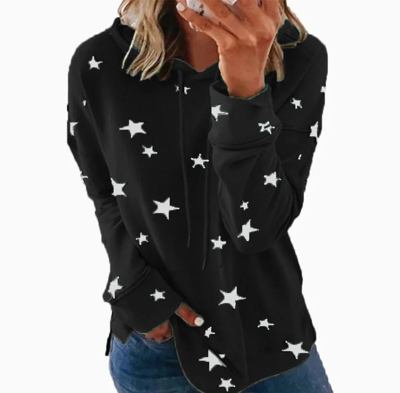 Fresco y casual Sudadera con capucha