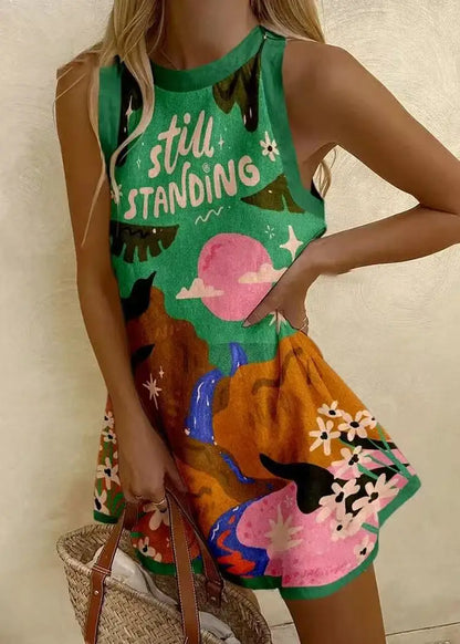 Fresco y casual Vestido