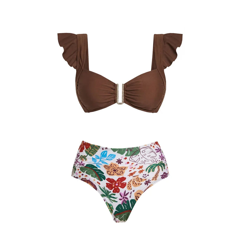 Inspired Bathing Suit With a Contemporary Edge