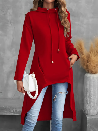 Suave y sofisticado Sudadera con capucha