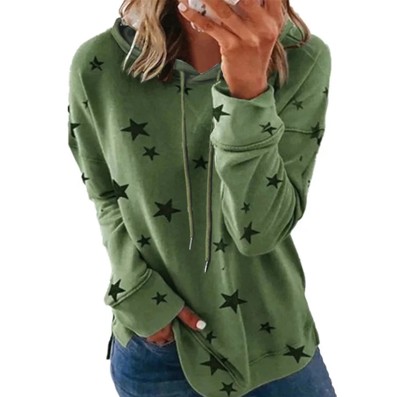 Fresco y casual Sudadera con capucha