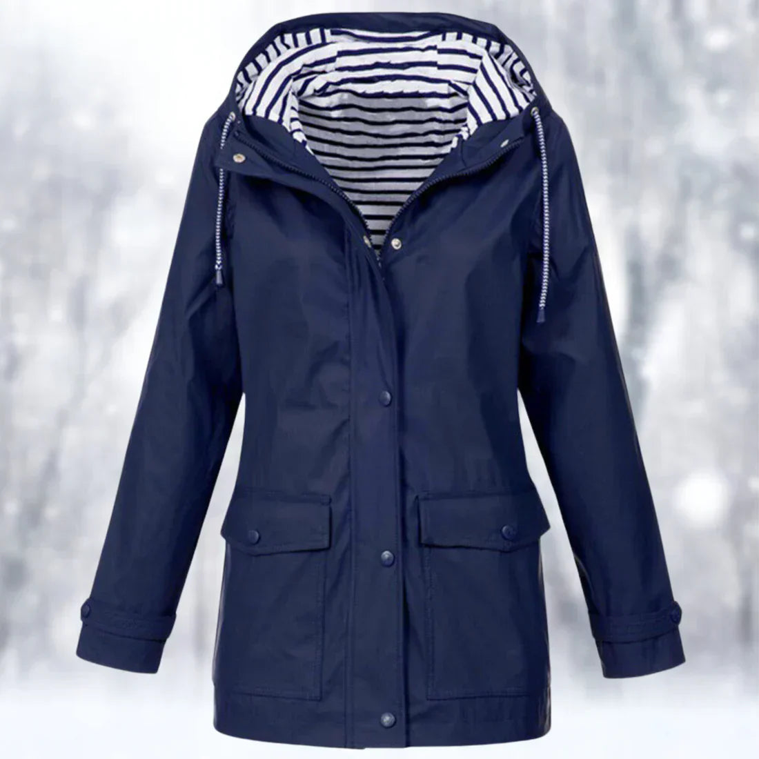 CM | Chaqueta impermeable y cortaviento para mujer