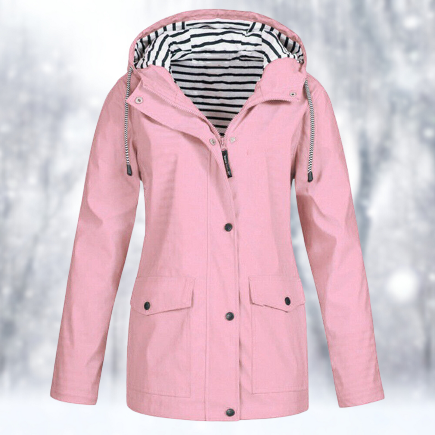 CM | Chaqueta impermeable y cortaviento para mujer