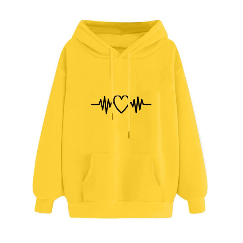 Fresco y casual Sudadera con capucha