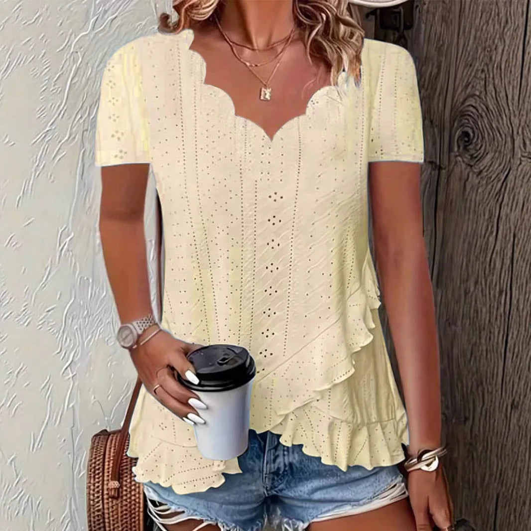 Refinado y radiante Camisa