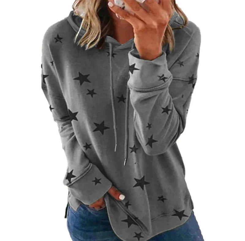 Fresco y casual Sudadera con capucha