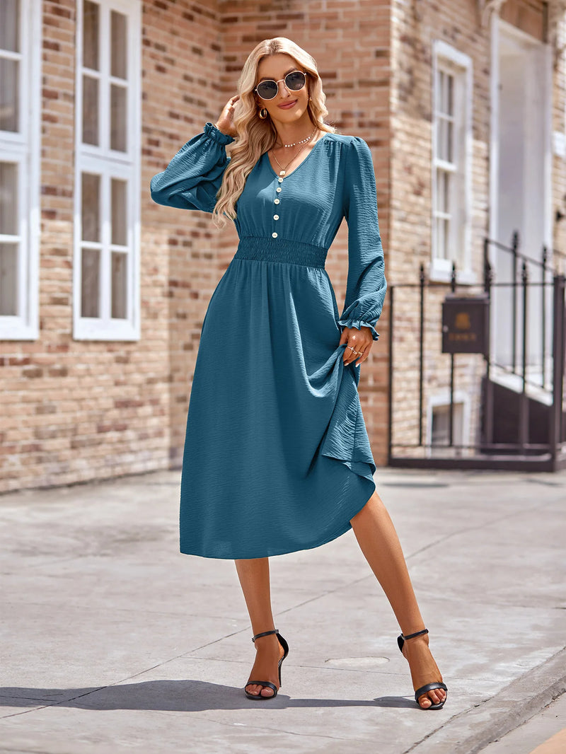 Suave y sofisticado Vestido