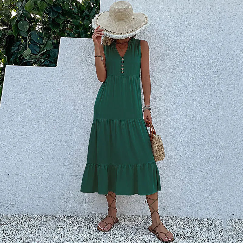 Fresco y casual Vestido