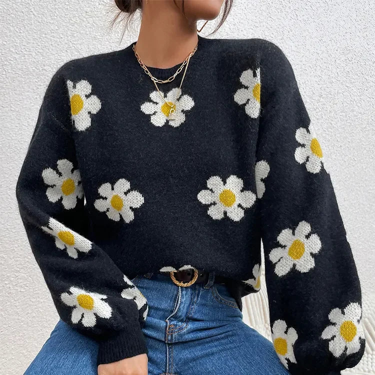 Suéter de inspiración vintage