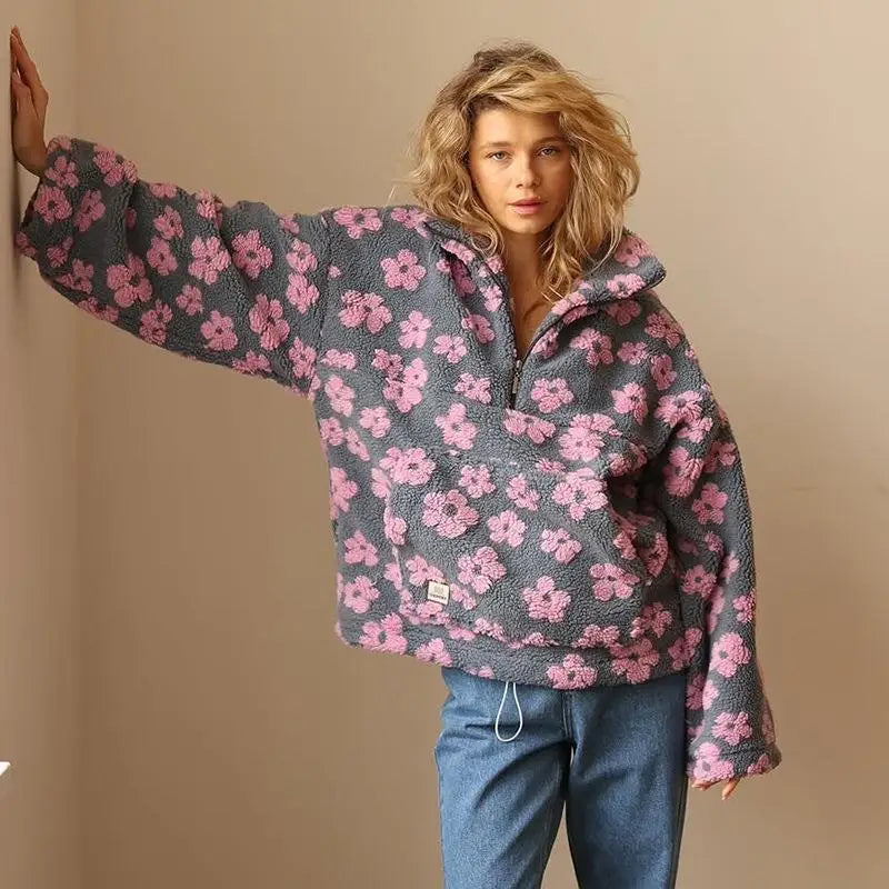 Suave y sofisticado Sudadera con capucha