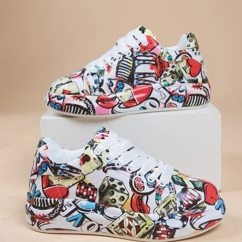 KL | Zapatillas con estilo graffiti