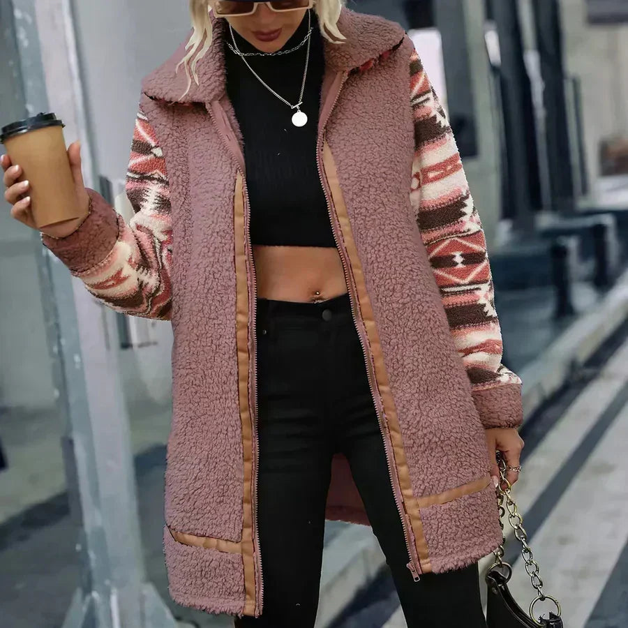 CM | Cálido abrigo de piel