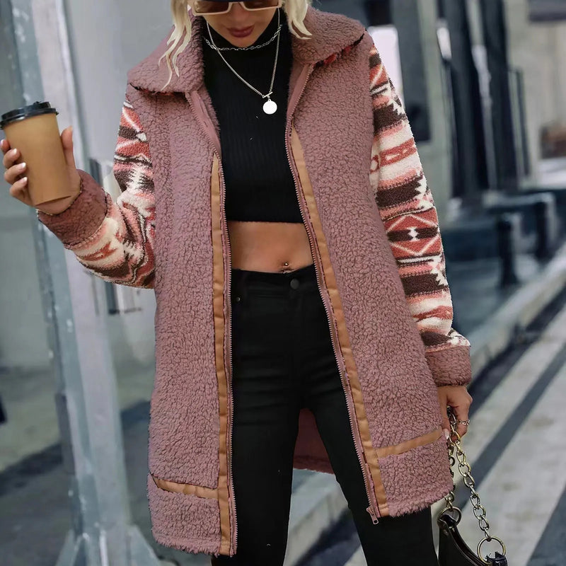 CM | Chaqueta con cremallera para mujer