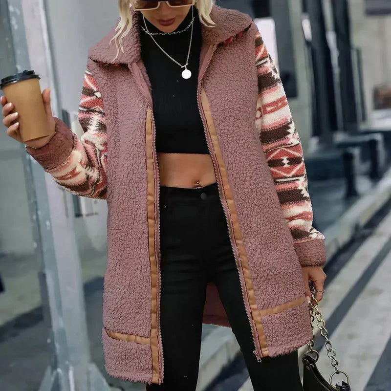 CM | Cálido abrigo de piel