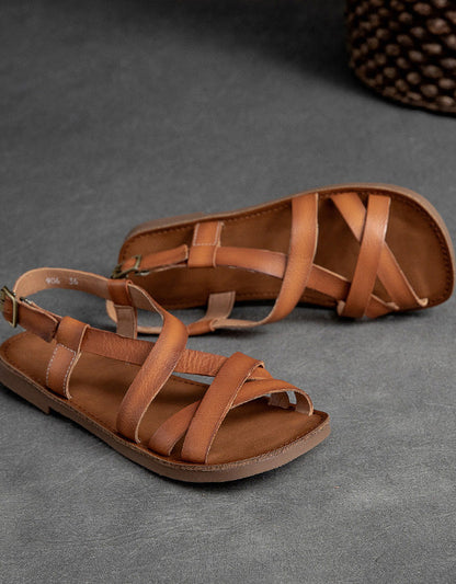 KL | Sandalias ligeras de piel