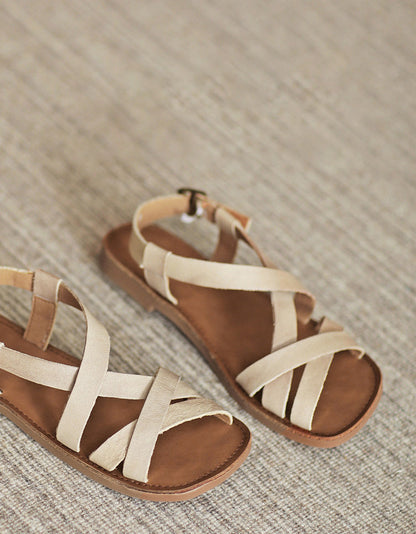 KL | Sandalias ligeras de piel