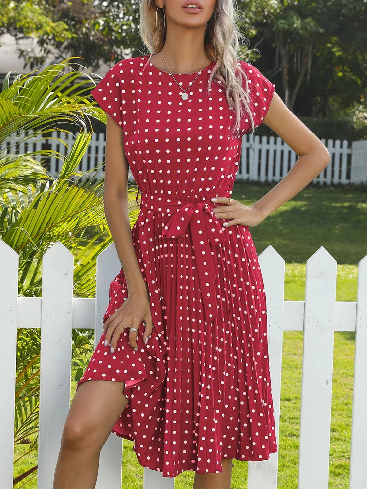 Fresco y femenino Vestido