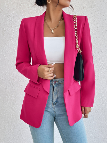 CM | Blazer liso para mujer