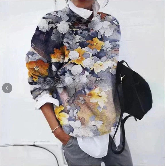 CM | Camisa floral de moda