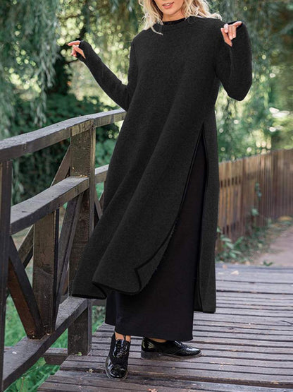 KL | Vestido de invierno sencillo y chic