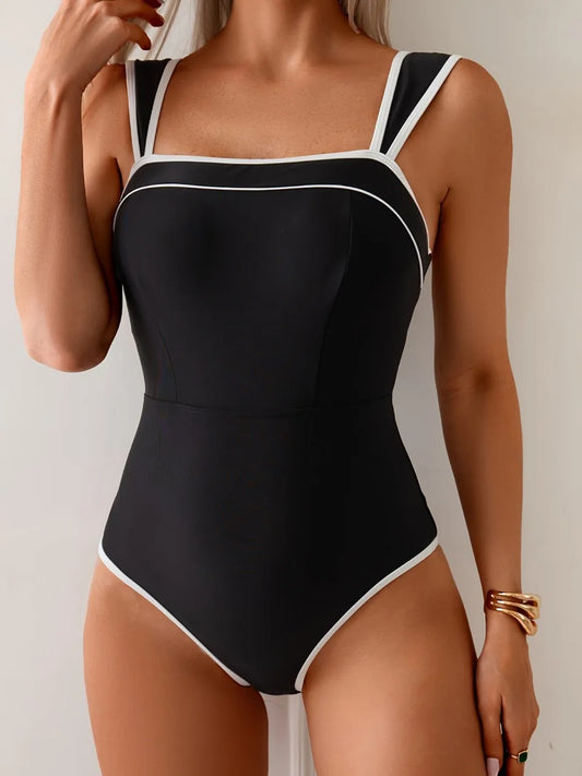 Beautifully Crafted Monokini in a Classic Style