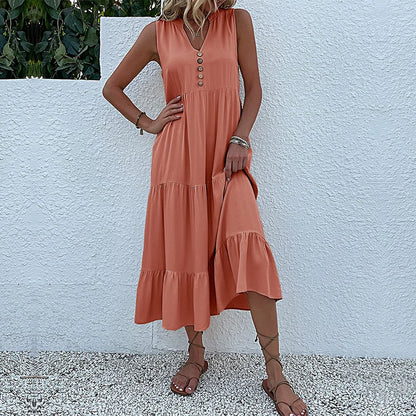 Fresco y casual Vestido
