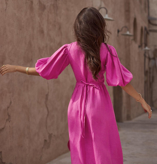 KL | Vestido de invierno moderno y elegante